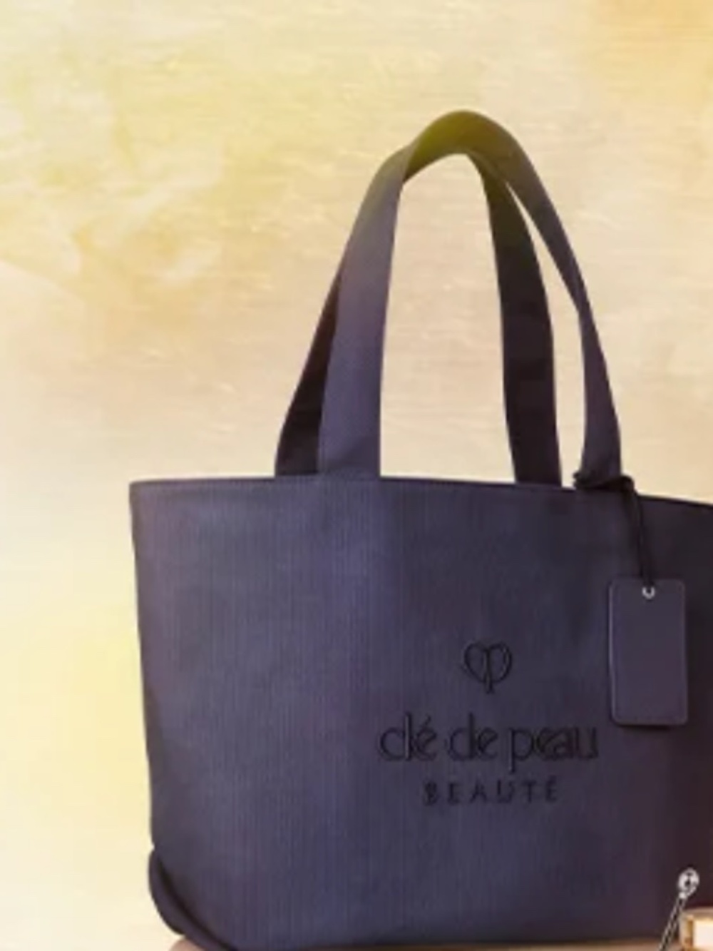 NEW Cle De Peau Blue tote